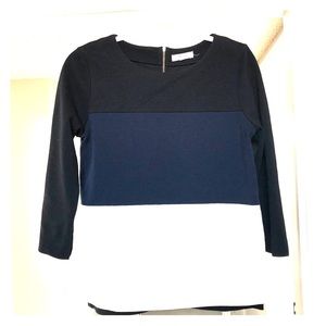 Color block knit top from Madewell